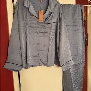 Eberjey Inez Washable Silk Long PJ Set